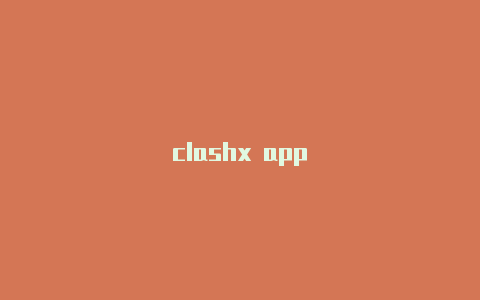 clashx app